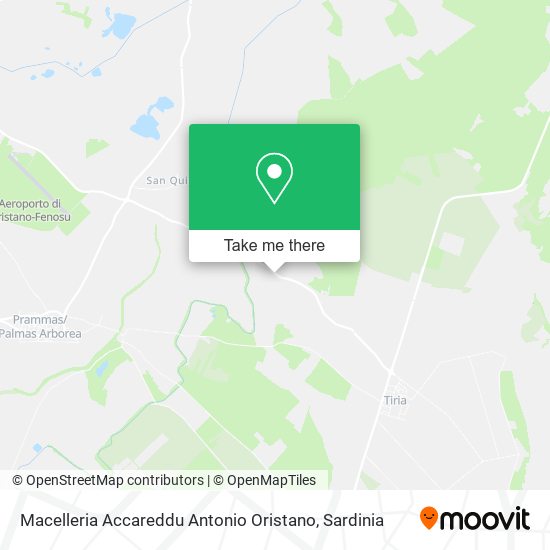 Macelleria Accareddu Antonio Oristano map