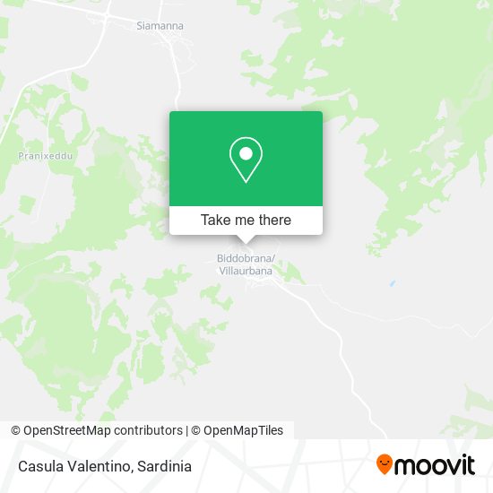 Casula Valentino map