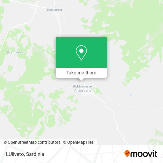 L'Uliveto map