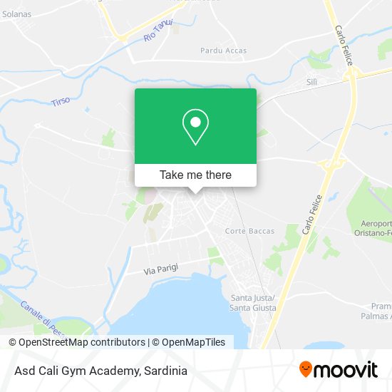 Asd Cali Gym Academy map