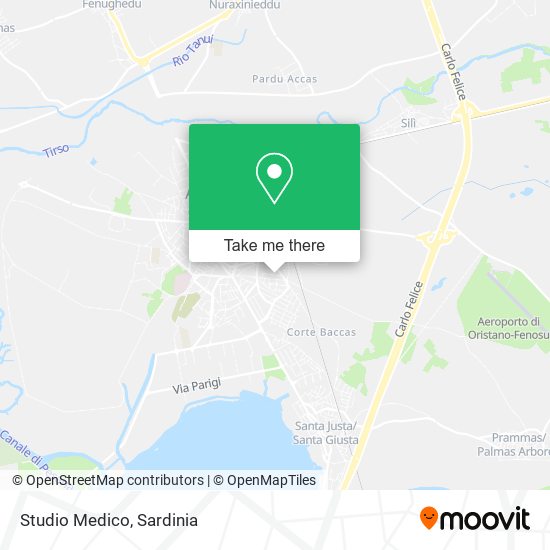 Studio Medico map