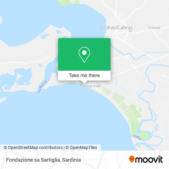 Fondazione sa Sartiglia map