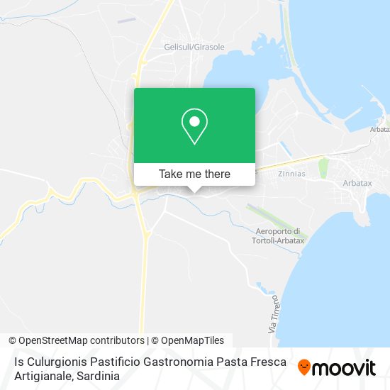 Is Culurgionis Pastificio Gastronomia Pasta Fresca Artigianale map