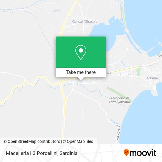 Macelleria I 3 Porcellini map