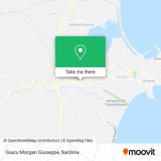 Giacu Morgan Giuseppe map