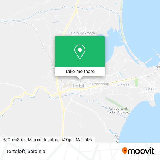 Tortoloft map