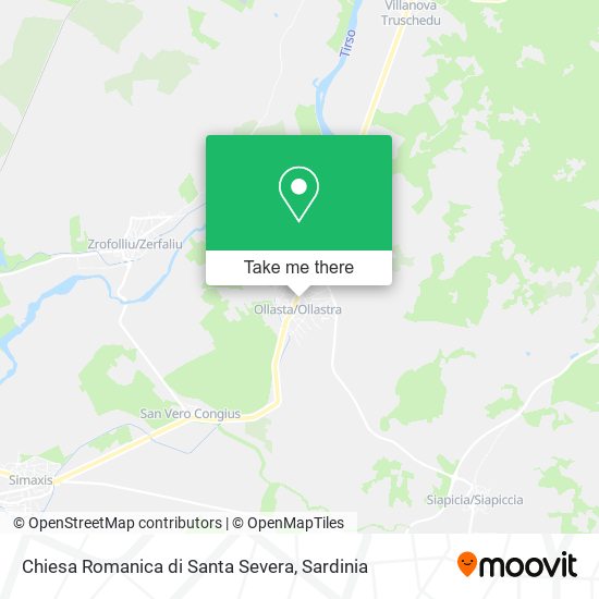 Chiesa Romanica di Santa Severa map