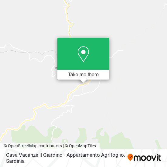Casa Vacanze il Giardino - Appartamento Agrifoglio map