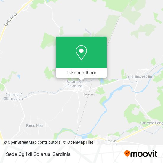 Sede Cgil di Solarua map