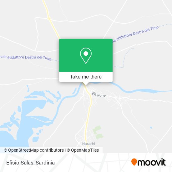 Efisio Sulas map