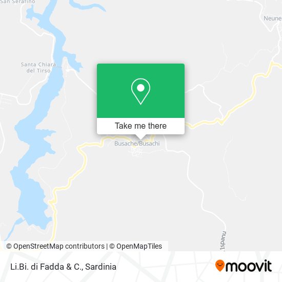 Li.Bi. di Fadda & C. map