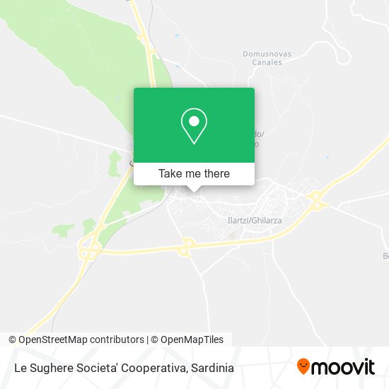 Le Sughere Societa' Cooperativa map