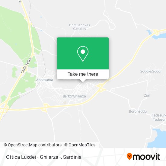 Ottica Luxdei - Ghilarza - map