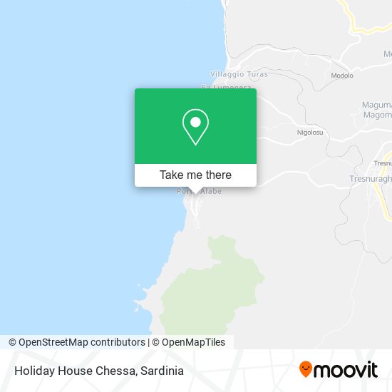 Holiday House Chessa map