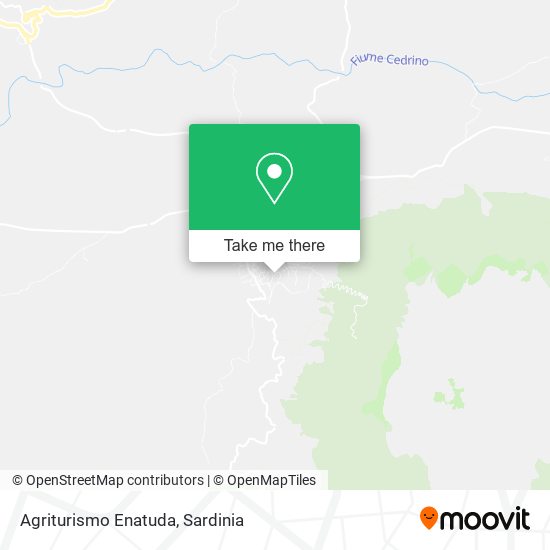 Agriturismo Enatuda map