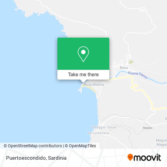 Puertoescondido map