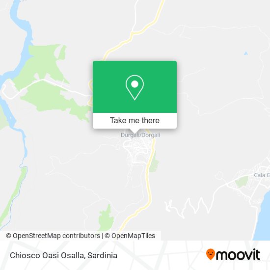 Chiosco Oasi Osalla map