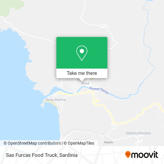 Sas Furcas Food Truck map
