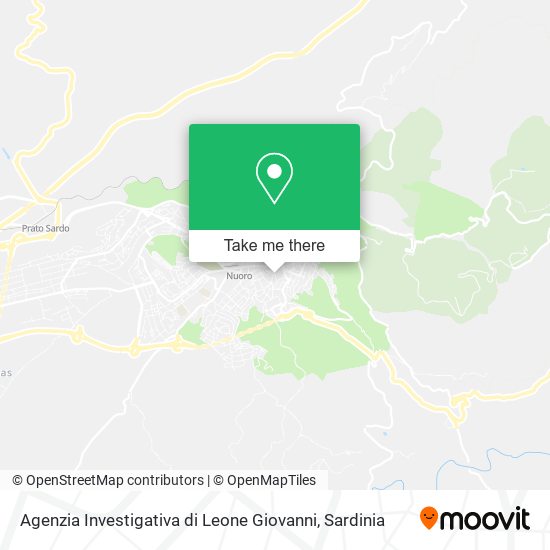 Agenzia Investigativa di Leone Giovanni map