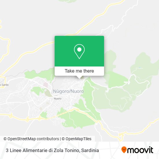 3 Linee Alimentarie di Zola Tonino map