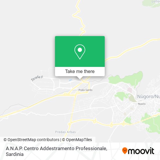 A.N.A.P. Centro Addestramento Professionale map
