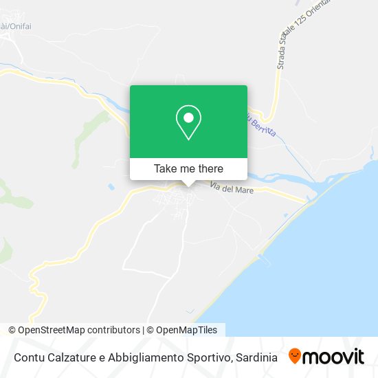 Contu Calzature e Abbigliamento Sportivo map