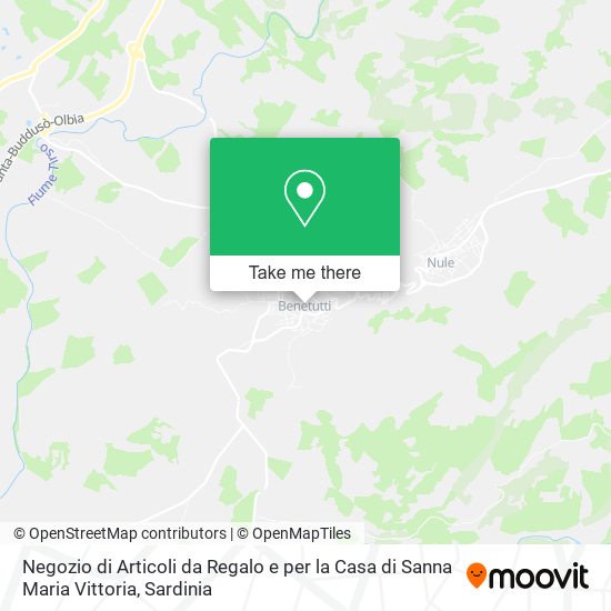 Negozio di Articoli da Regalo e per la Casa di Sanna Maria Vittoria map