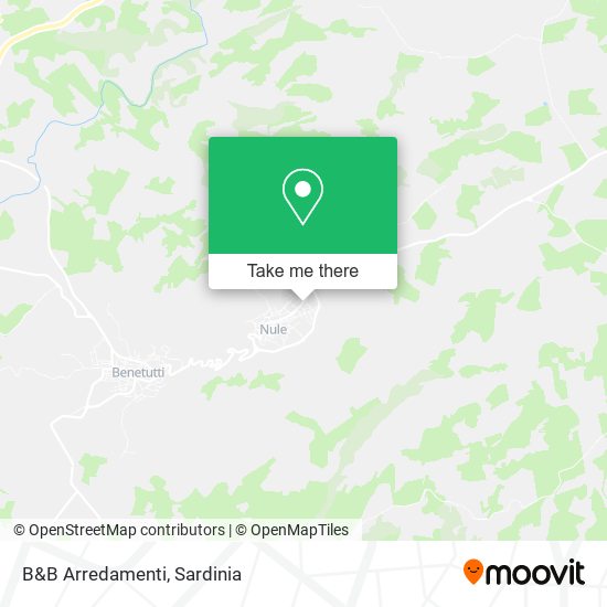 B&B Arredamenti map