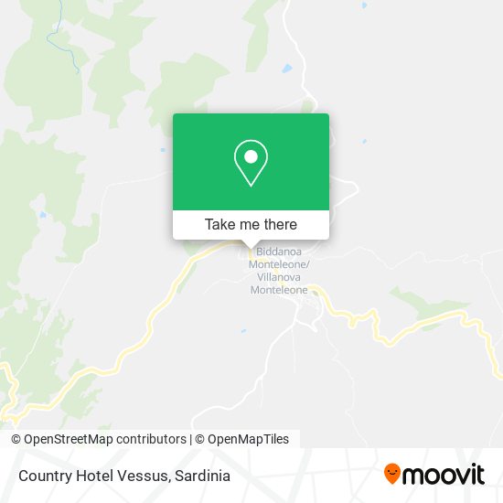 Country Hotel Vessus map