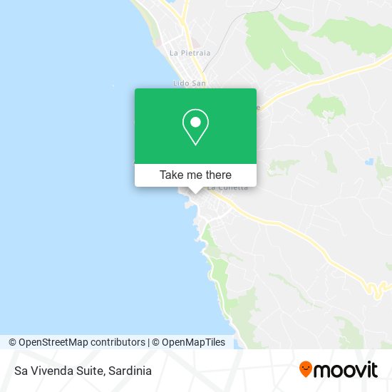 Sa Vivenda Suite map