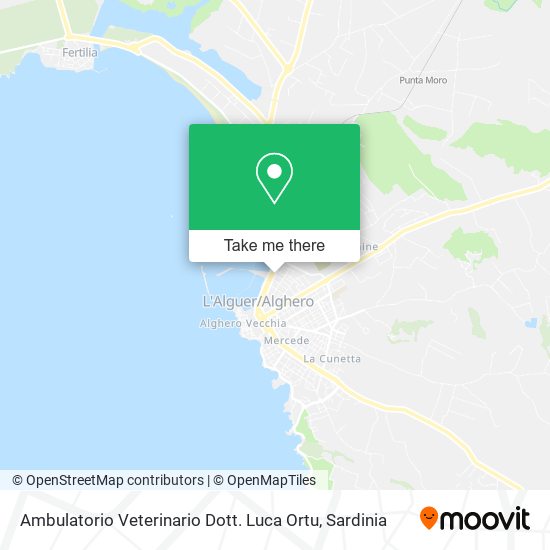 Ambulatorio Veterinario Dott. Luca Ortu map