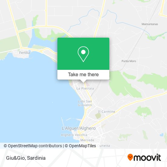 Giu&Gio map