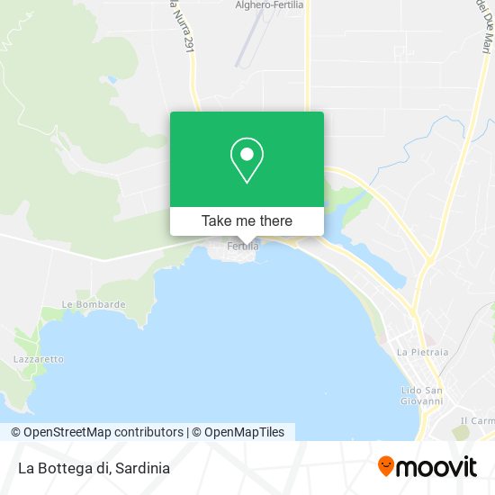 La Bottega di map