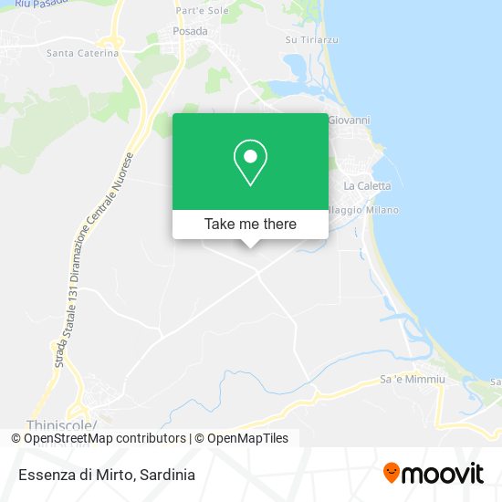 Essenza di Mirto map
