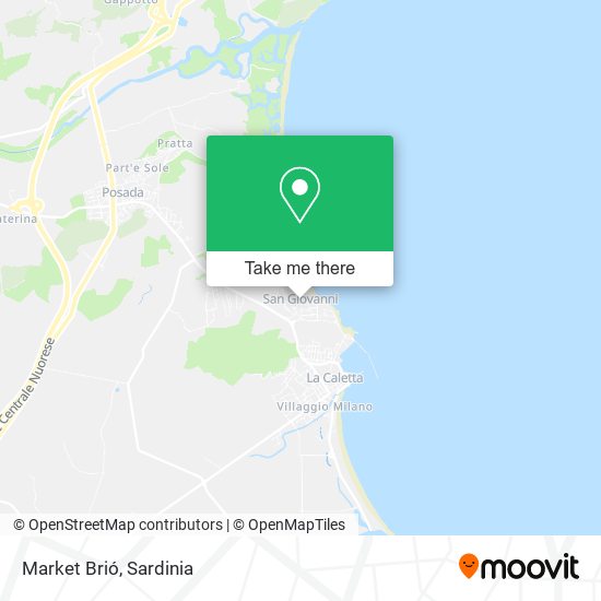 Market Brió map
