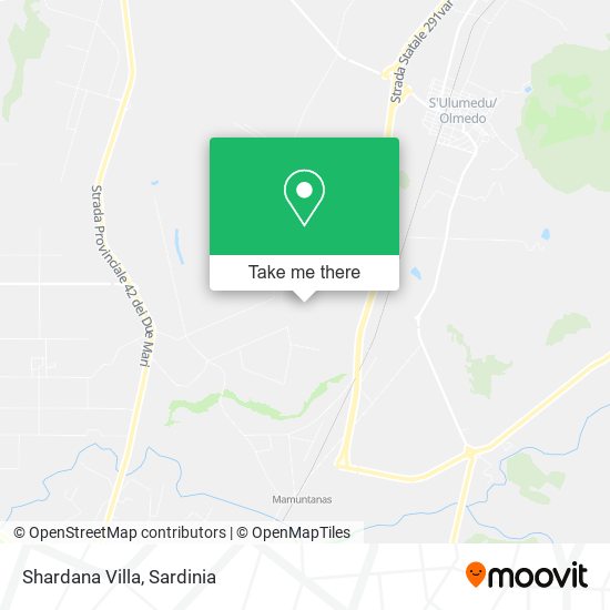 Shardana Villa map