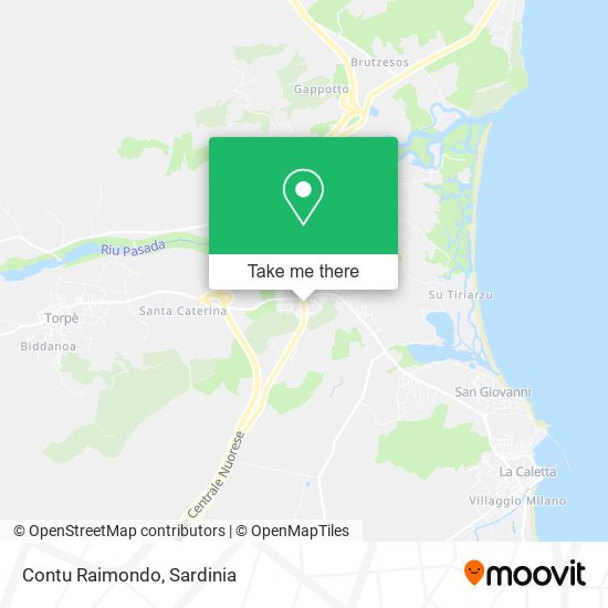 Contu Raimondo map
