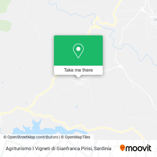 Agriturismo I Vigneti di Gianfranca Pirisi map