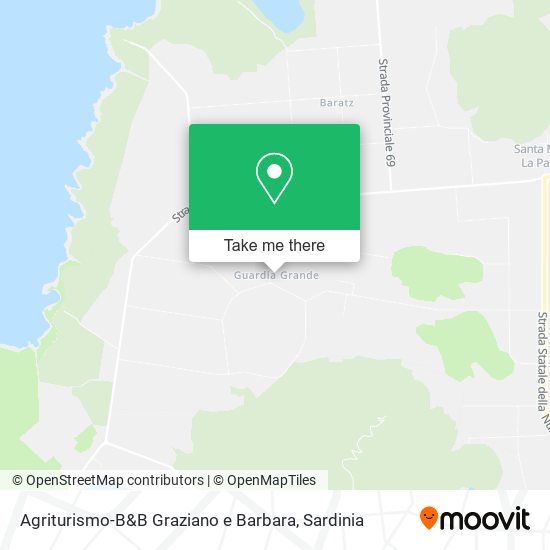 Agriturismo-B&B Graziano e Barbara map