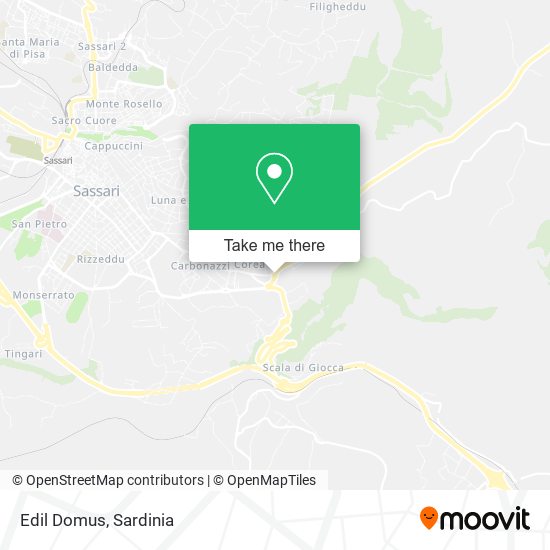 Edil Domus map