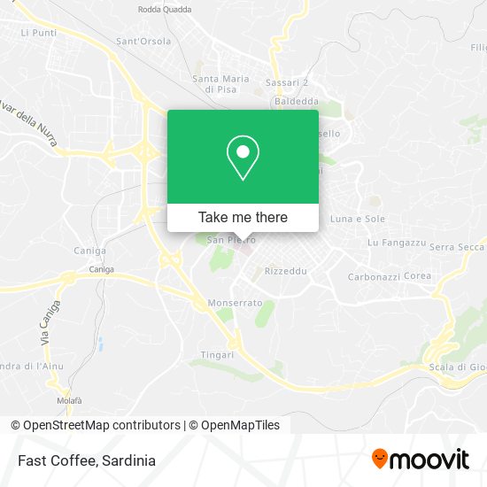 Fast Coffee map