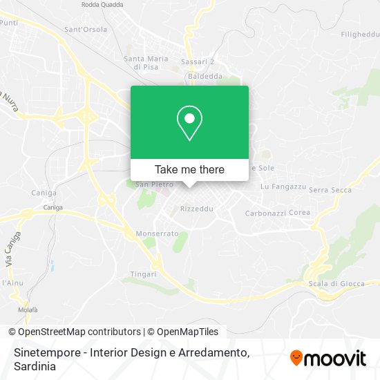 Sinetempore - Interior Design e Arredamento map