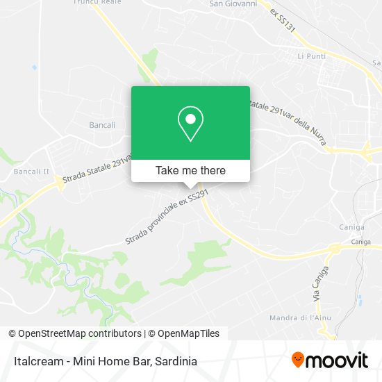 Italcream - Mini Home Bar map
