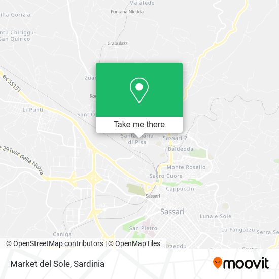 Market del Sole map