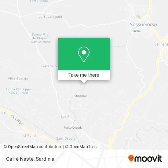 Caffè Naste map