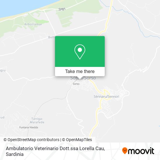 Ambulatorio Veterinario Dott.ssa Lorella Cau map