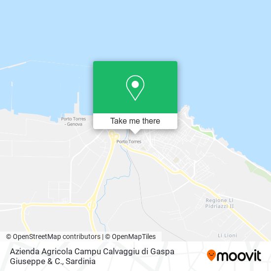 Azienda Agricola Campu Calvaggiu di Gaspa Giuseppe & C. map