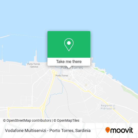 Vodafone Multiservizi - Porto Torres map