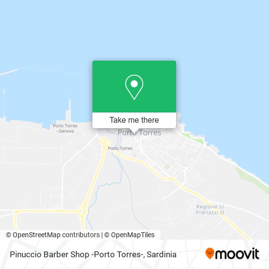 Pinuccio Barber Shop -Porto Torres- map