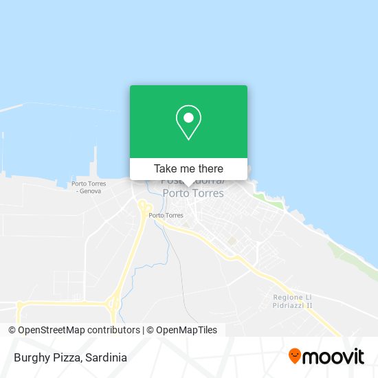 Burghy Pizza map